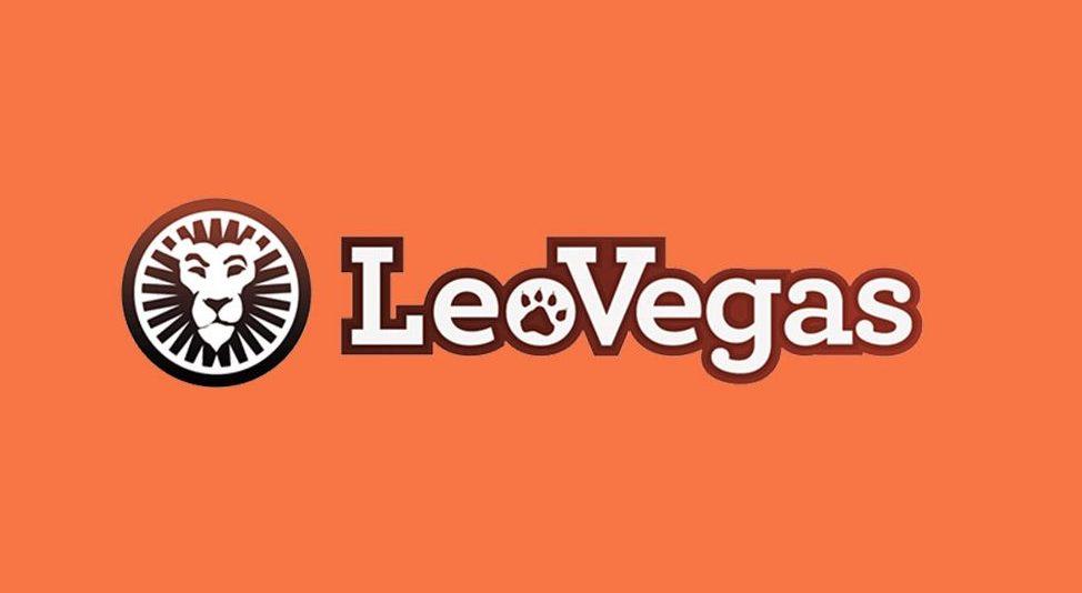 LeoVegas Logo. Orange. Lion