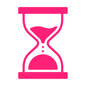 Time Limits. Sand timer icon.
