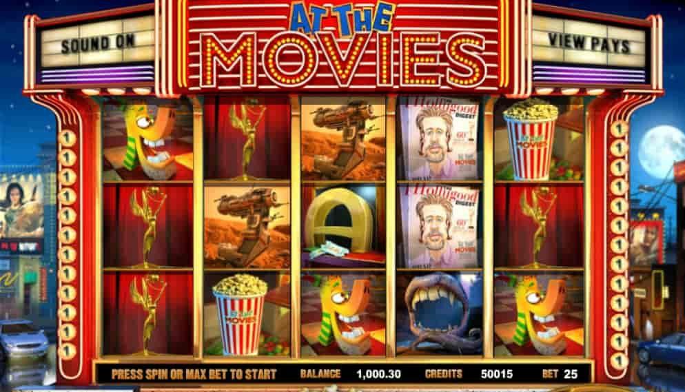 At the Movies Slot Cover