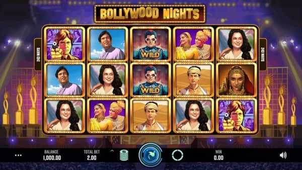 Bollywood Nights Slot Cover