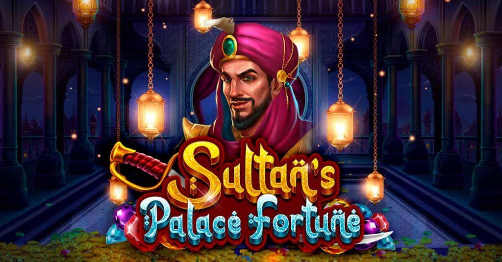Sultan's Palace Fortune Wizard Games. Sultan on front cover with jewels in head gear.
