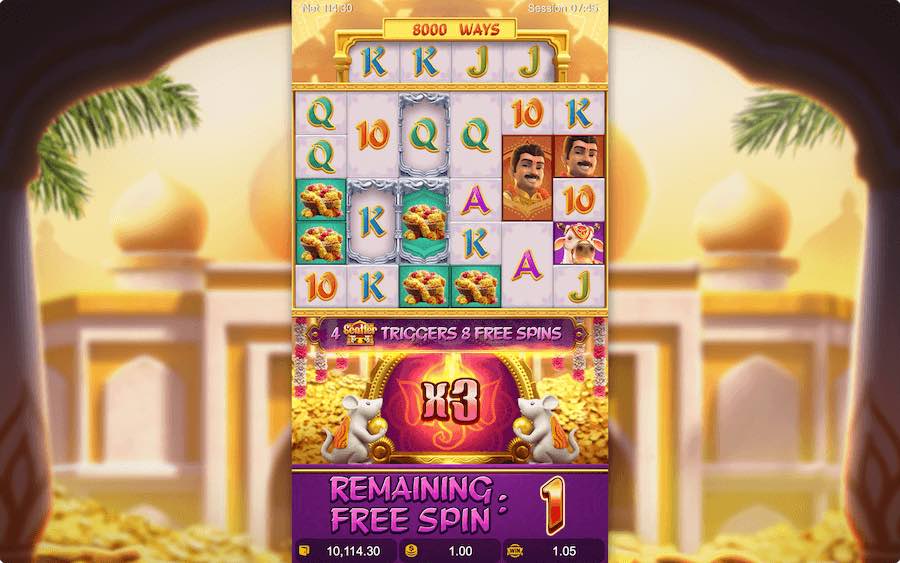 Ganesha Fortune Free Spins Feature