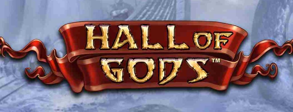 hall of gods slot logo