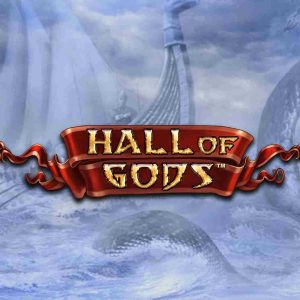 hall of gods slot logo