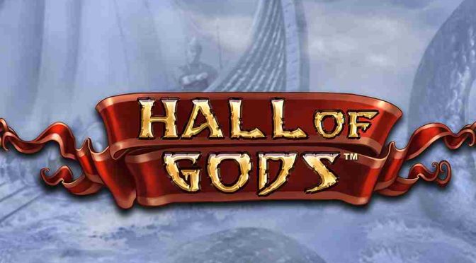 hall of gods slot logo