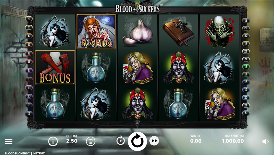 blood suckers slot