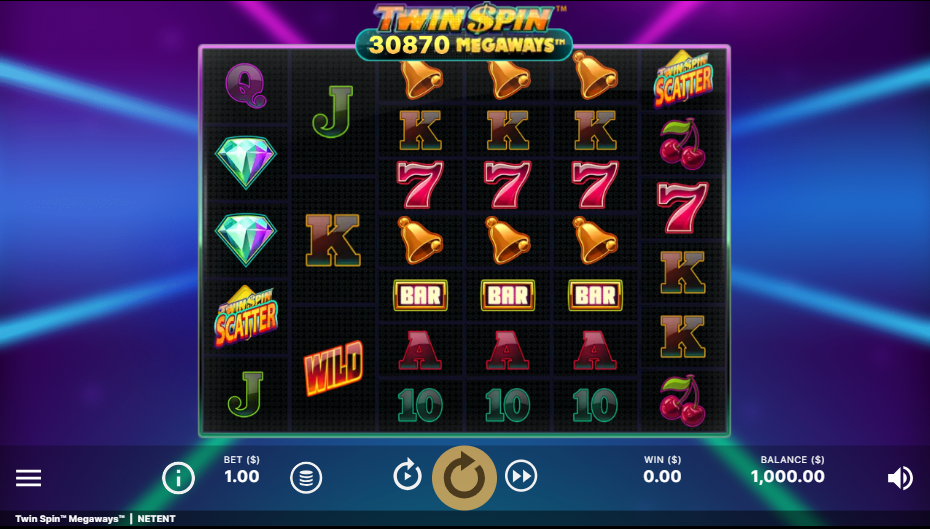 twin spin slot